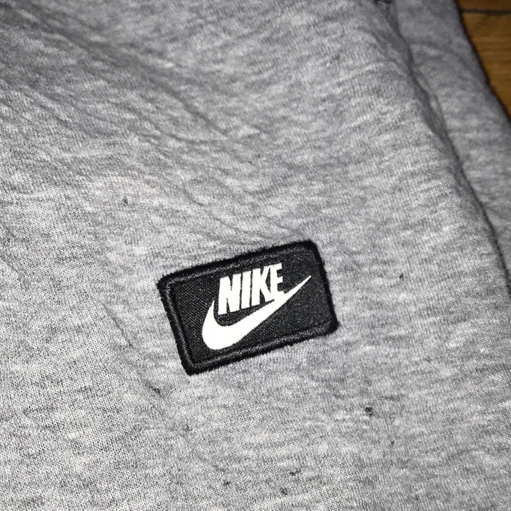 Nike Gray Women's Track Joggers with Black Waistband - Picture 3 of 6